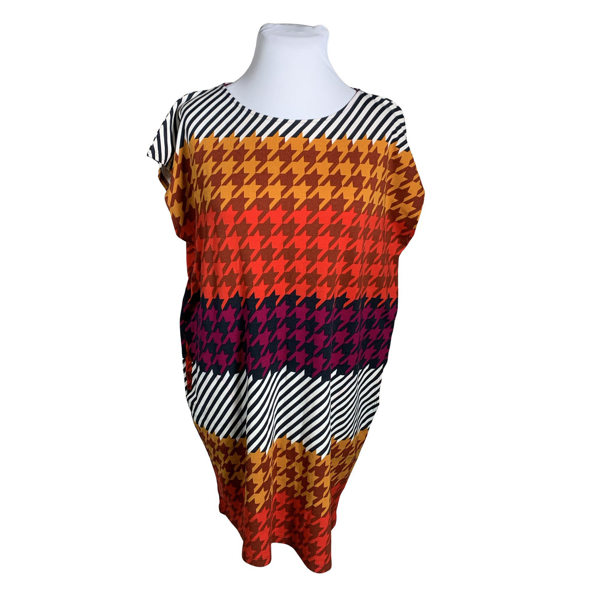 Unisex Nanso - Trikotaažist kleit, suurus 44 - Punane (1)