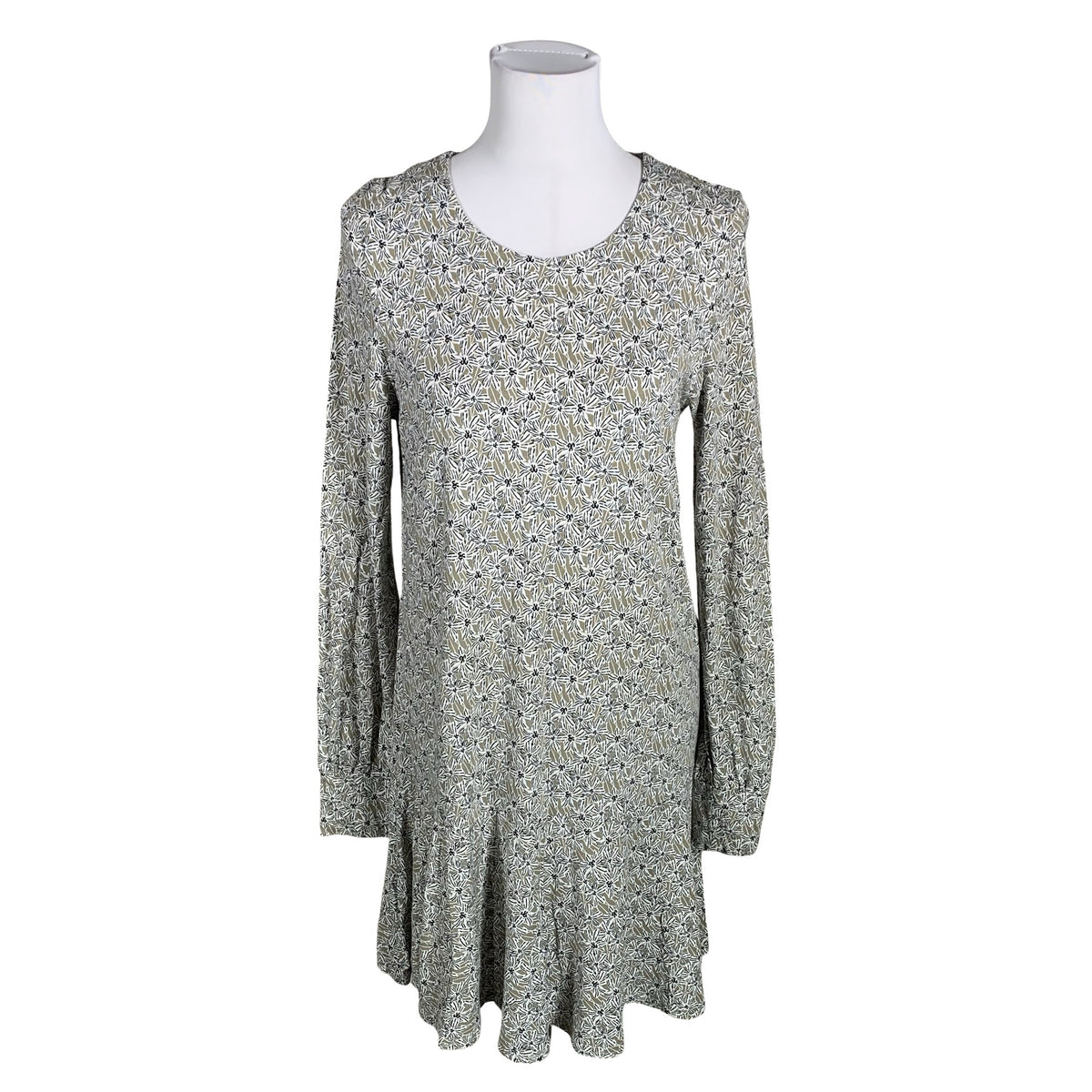 Unisex Nanso - Trikotaažist kleit, suurus 38 - Roheline (1)