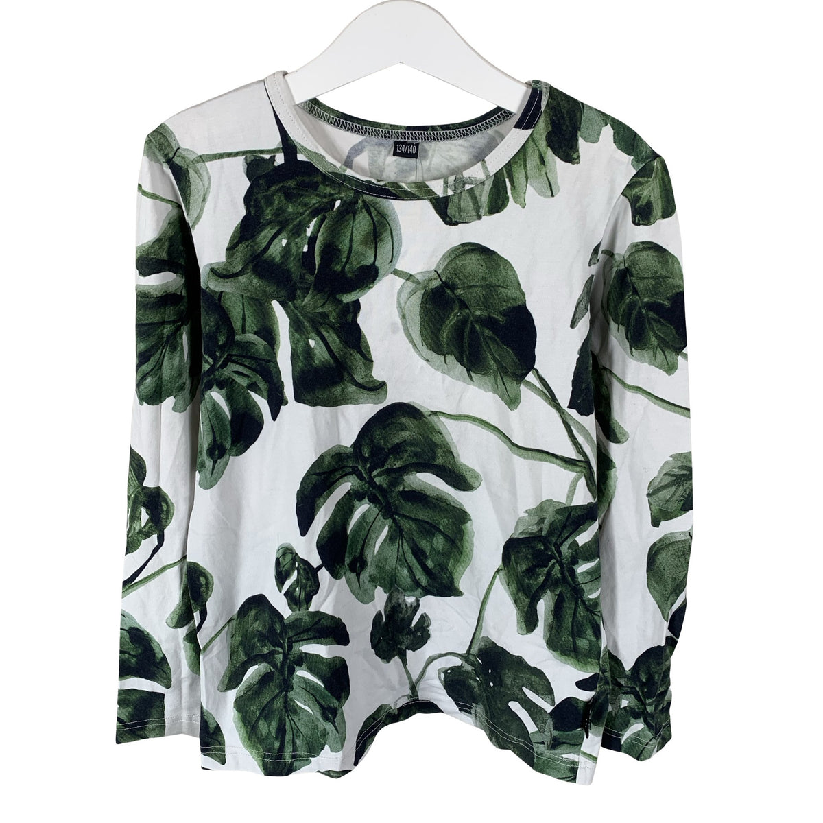 Unisex OMIN - Trikotaažist pluus, suurus 134 - 140 - Roheline (1)