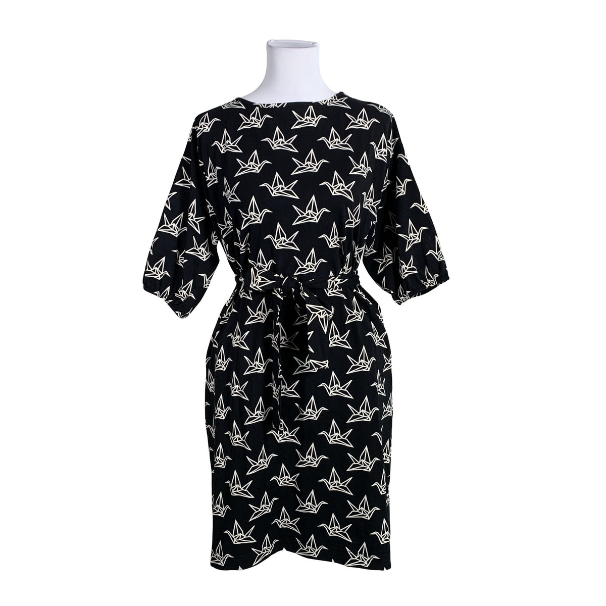 Unisex Yo Zen - Trikotaažist tuunika, suurus 36 - Must (1)