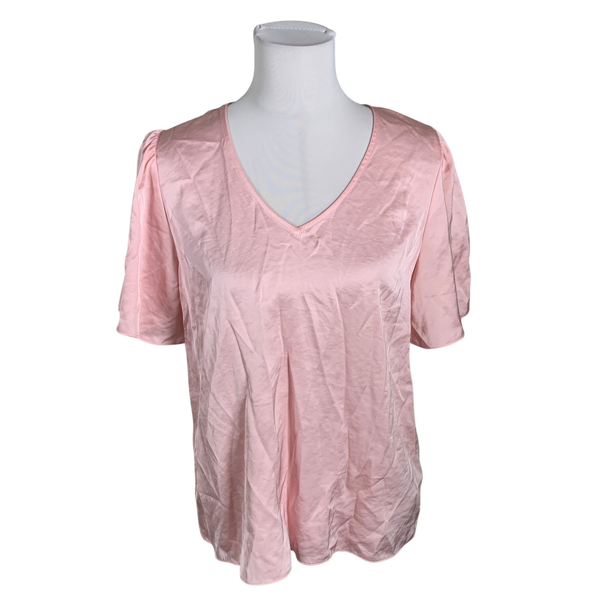 Unisex Esqualo - Lühikeste käistega pluus, suurus 36 - Heleroosa (1)