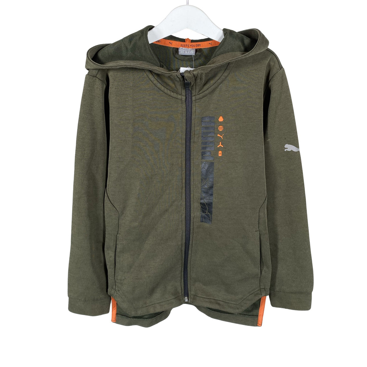 Unisex Puma - Dressipluus, suurus 134 - 140 - Roheline (1)