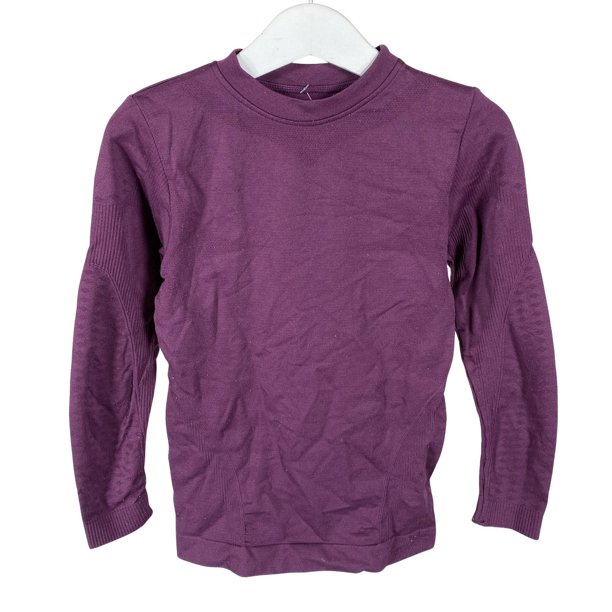 Unisex Zig Zag - Spordisärk, pikad käised, suurus 104 - 110 - Lilla (1)
