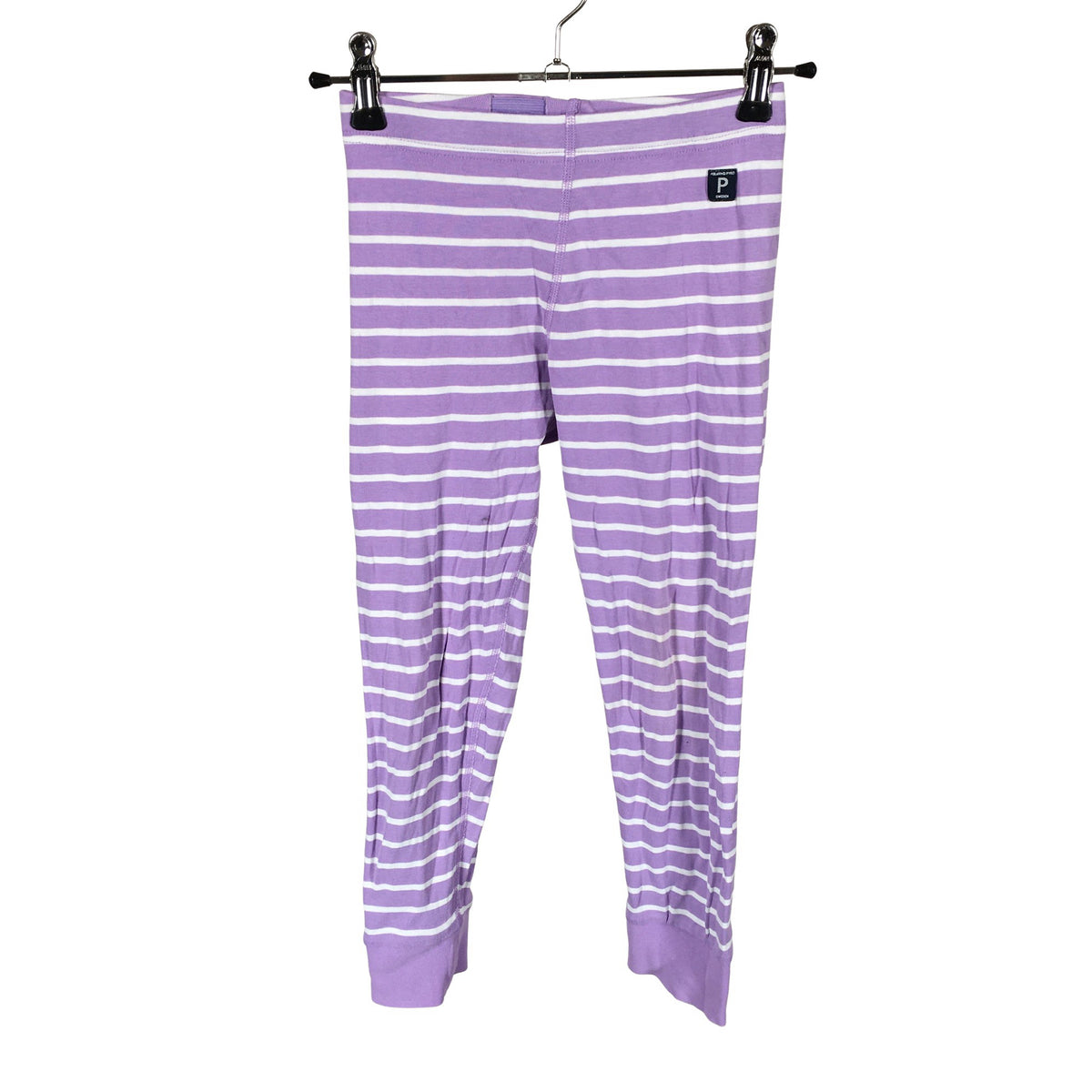 Unisex Polarn O. Pyret - Trikotaažist püksid, suurus 116 - 122 - Lilla (1)