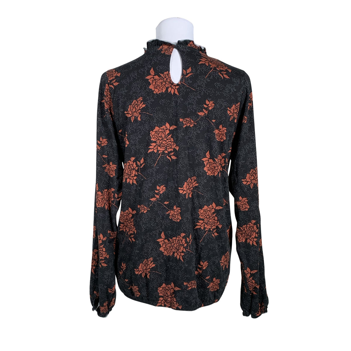 Unisex House of Lola - Trikotaažist pluus, suurus 40 - Must (2)