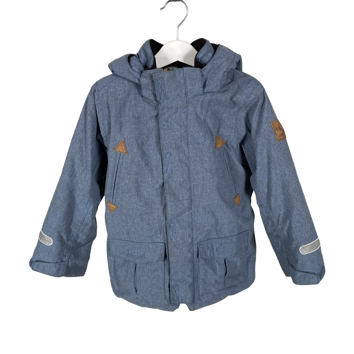 Unisex Polarn O. Pyret - Talvejope, suurus 104 - 110 - Sinine (1)