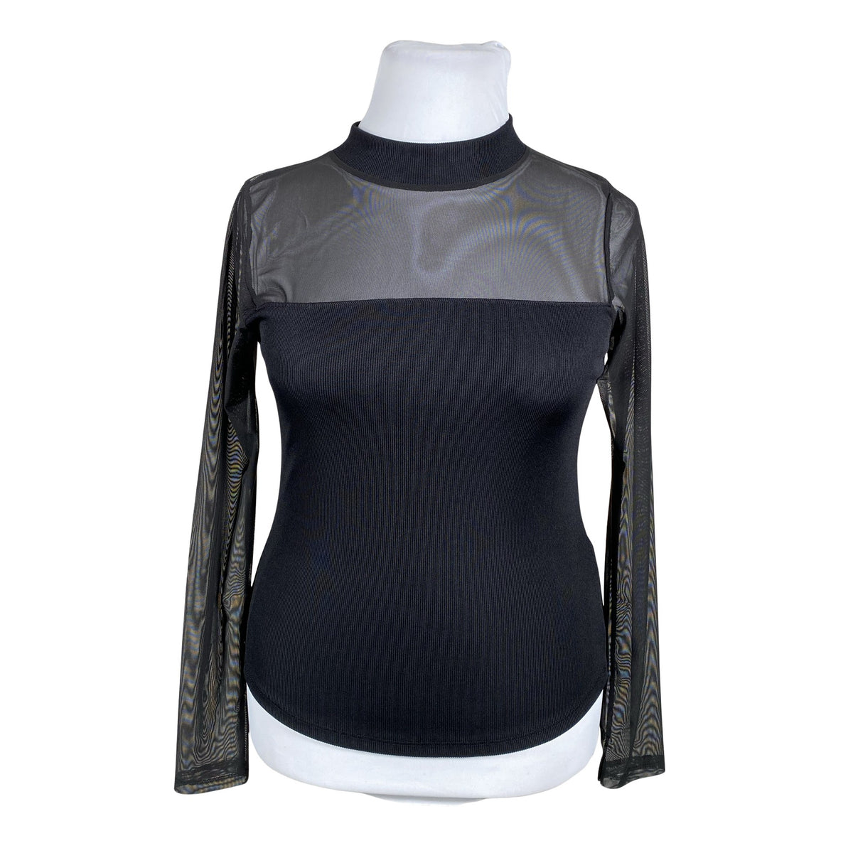 Unisex Lipsy London - Trikotaažist pluus, suurus 42 - Must (1)