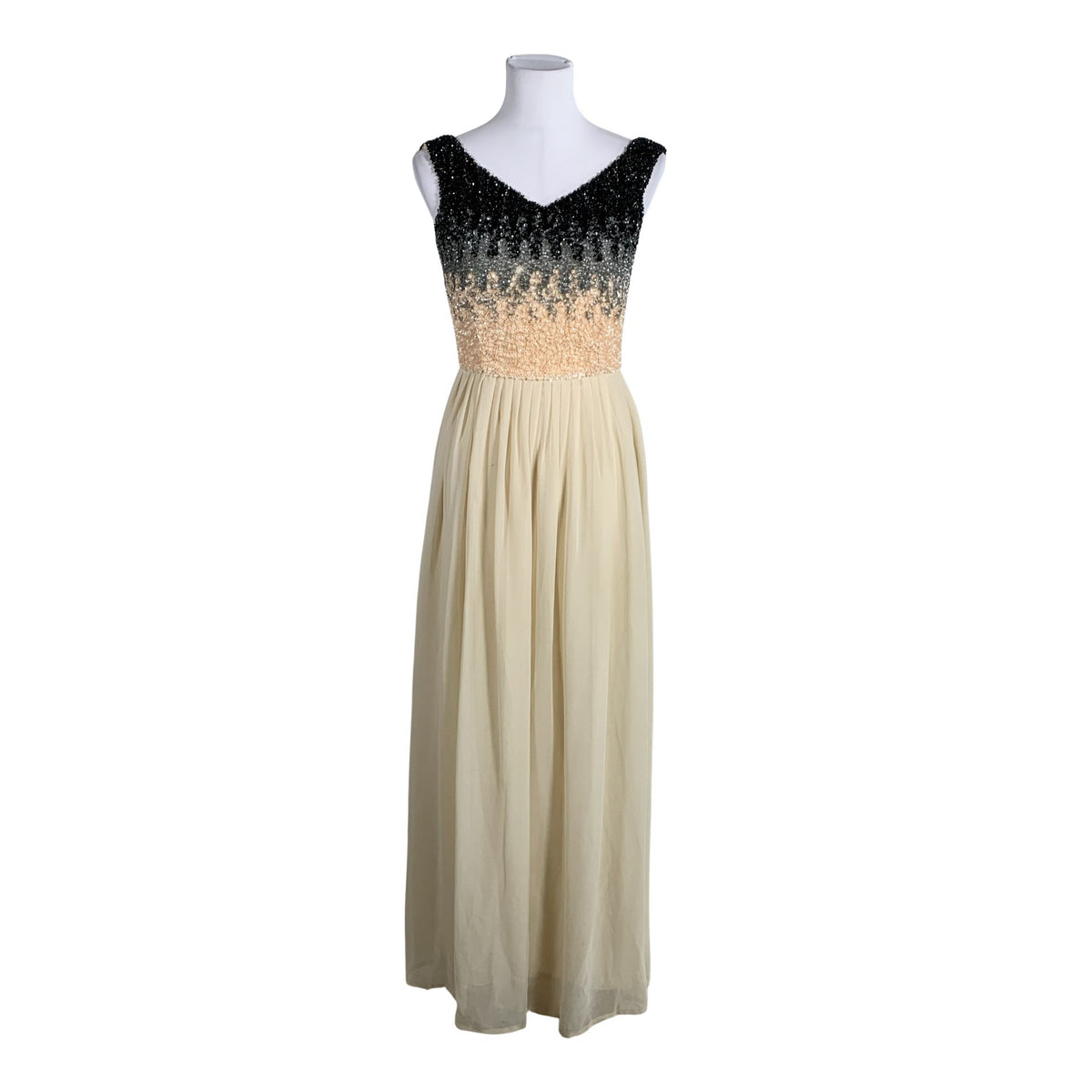 Unisex Lace & Beads - Maksikleit, suurus 34 - Beige (1)