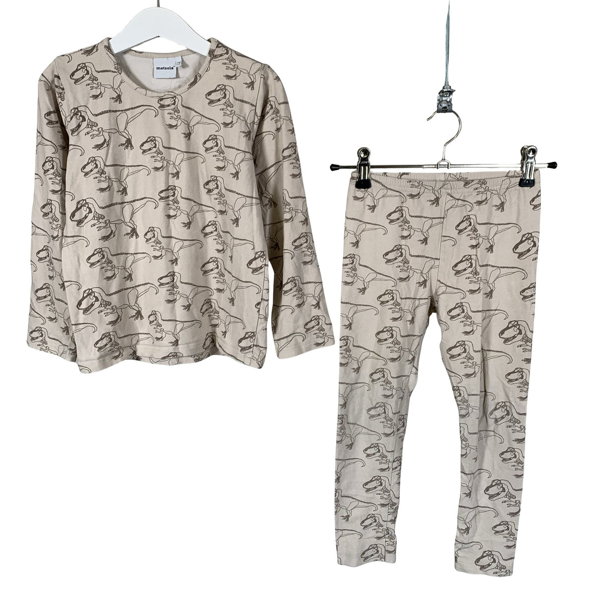 Unisex Metsola - Trikotaažist pluus, suurus 104 - 110 - Beige (1)
