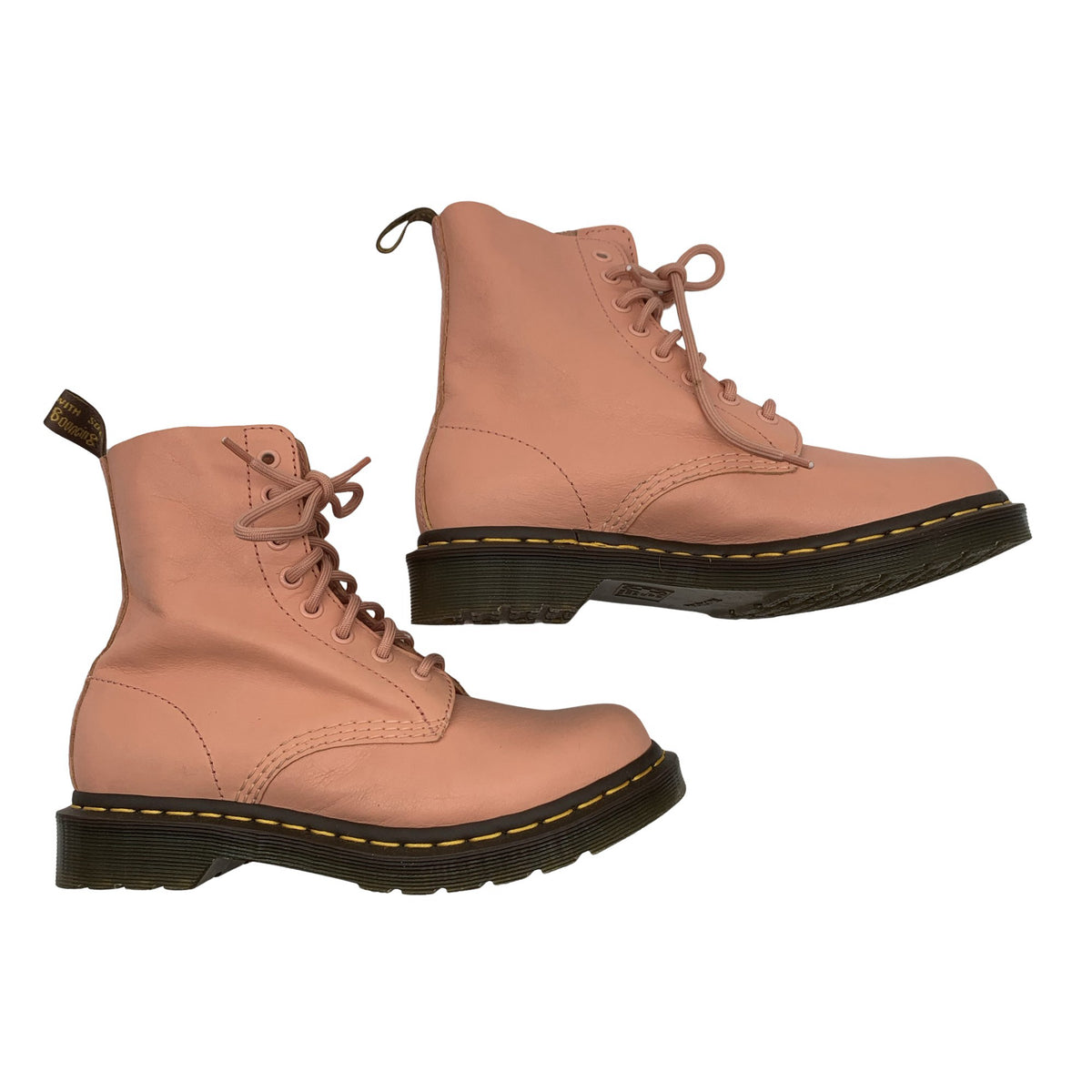 Unisex Dr. Martens - Nööridega saapad, suurus 38 - Heleroosa (1)