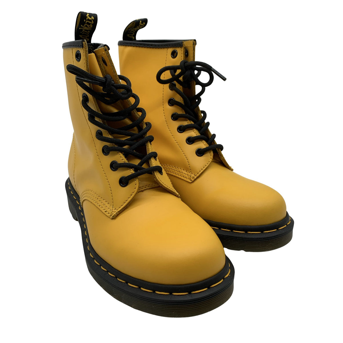 Unisex Dr. Martens - Nööridega saapad, suurus 38 - Kollane (2)