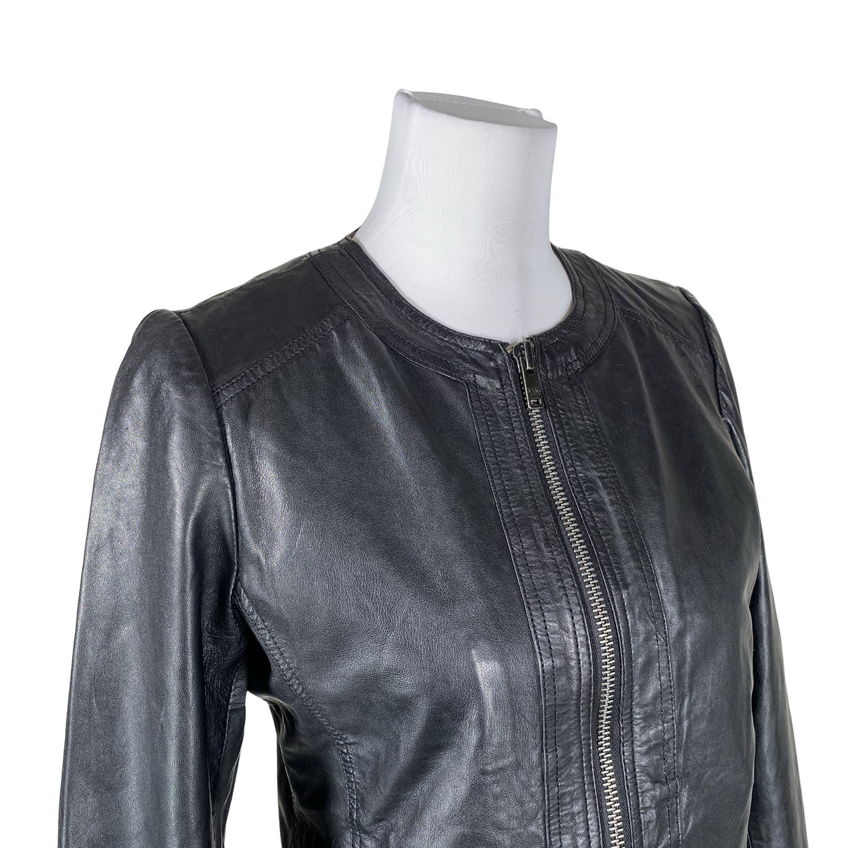 Unisex Saki - Nahktagi, suurus 36 - Must (3)