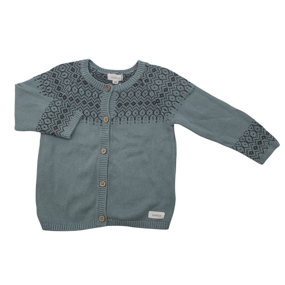 Unisex Newbie - Kardigan, suurus 80 - 86 - Sinine (1)