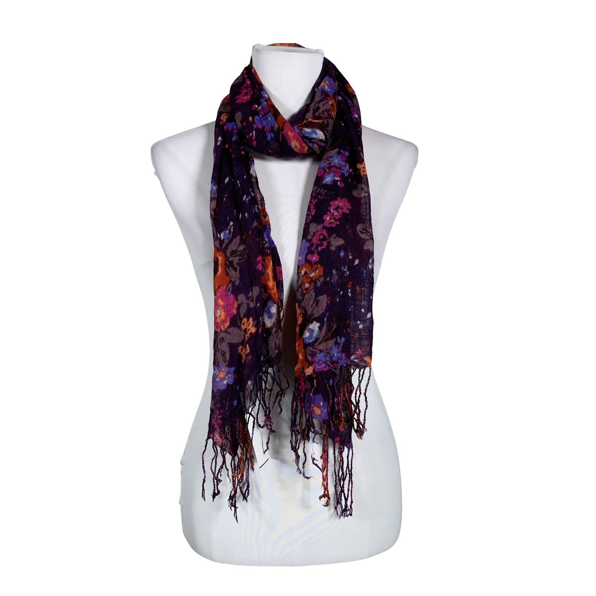 Unisex Your Face - Õhuke sall, suurus Midi - Lilla (1)