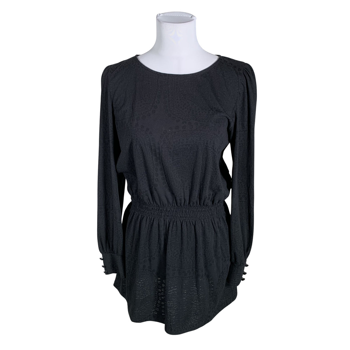 Unisex Nanso - Trikotaažist tuunika, suurus 38 - Must (1)