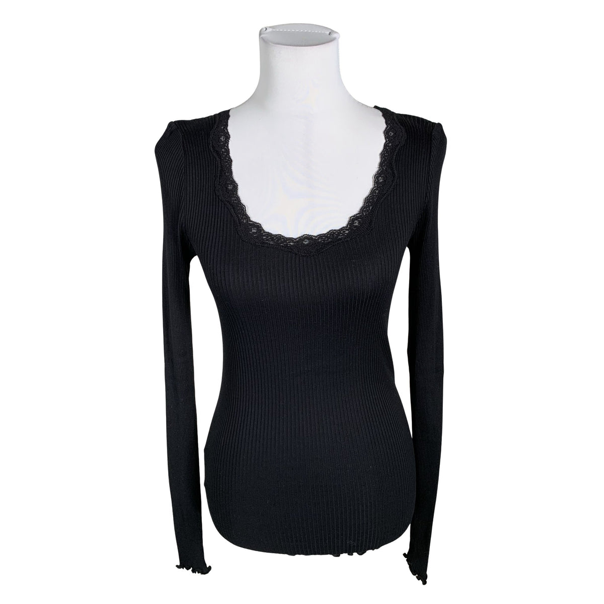 Unisex Noa Noa - Trikotaažist pluus, suurus 40 - Must (1)