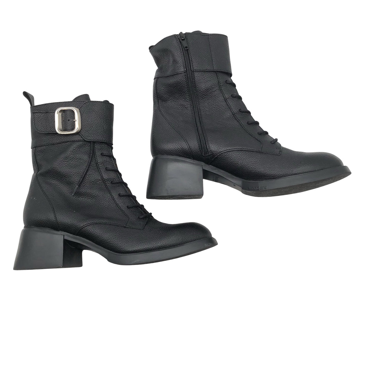 Unisex Wonders - Poolsaapad, suurus 40 - Must (1)