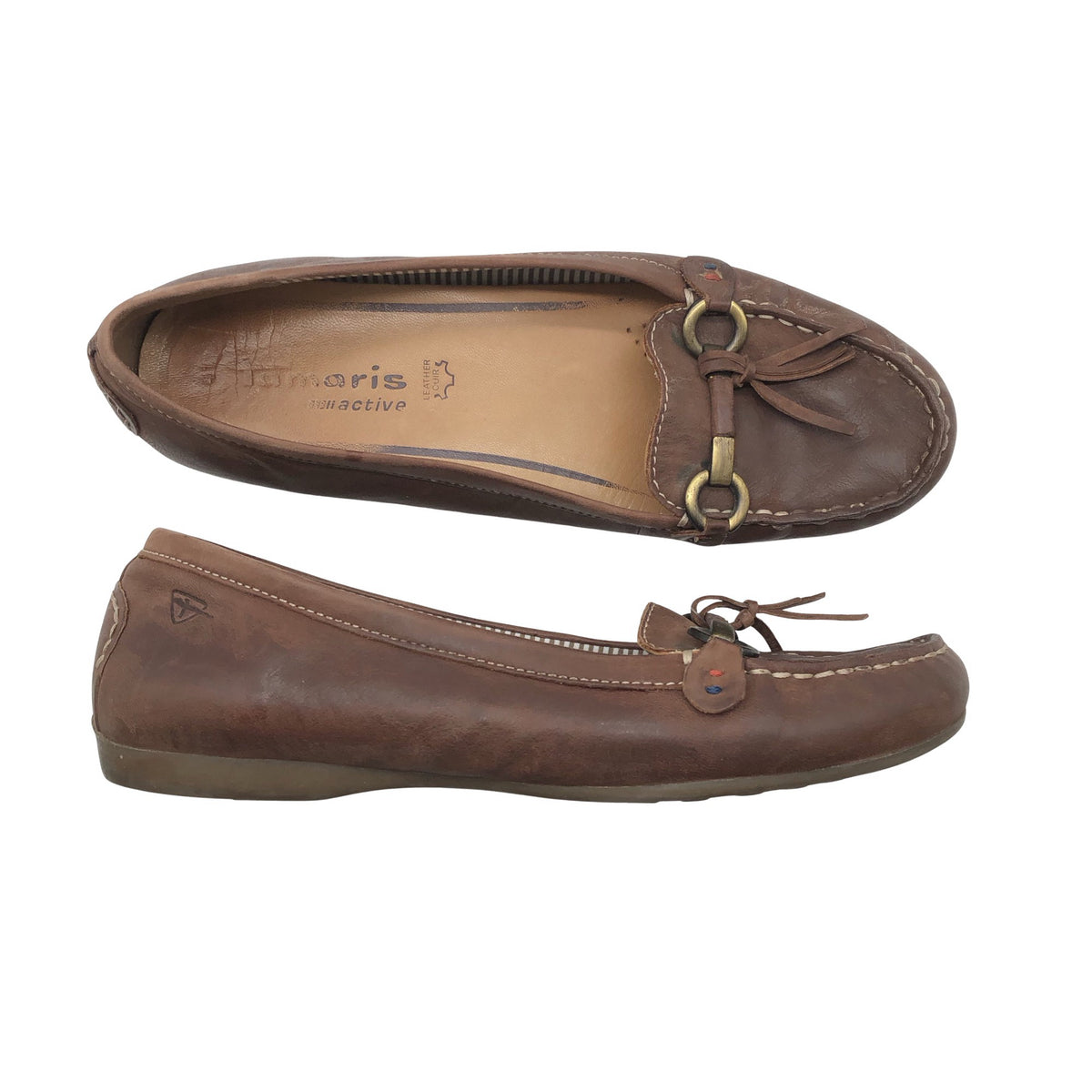 Unisex Tamaris - Mokassiinid, suurus 41 - Pruun (1)
