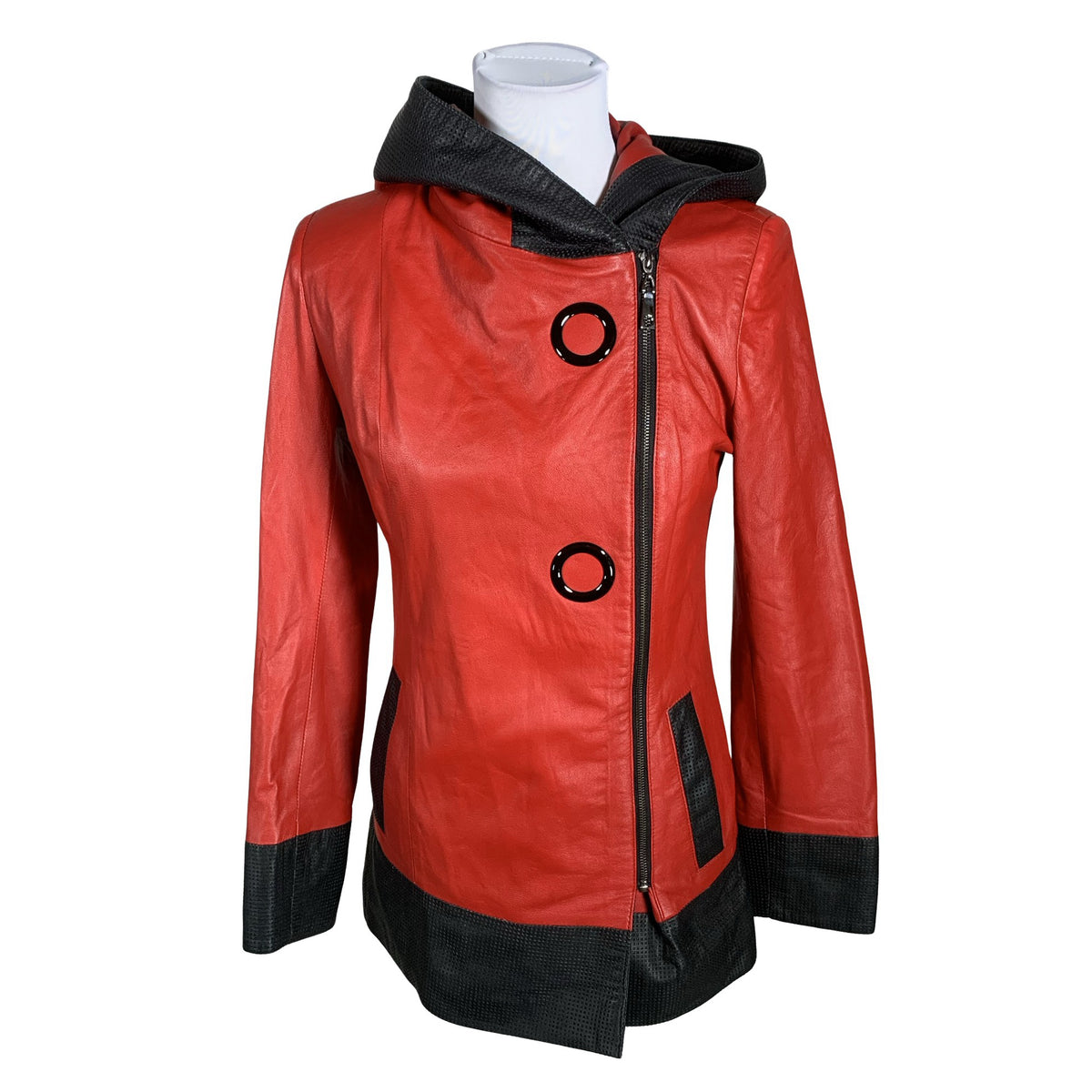Unisex venatto - Nahktagi, suurus 36 - Punane (1)