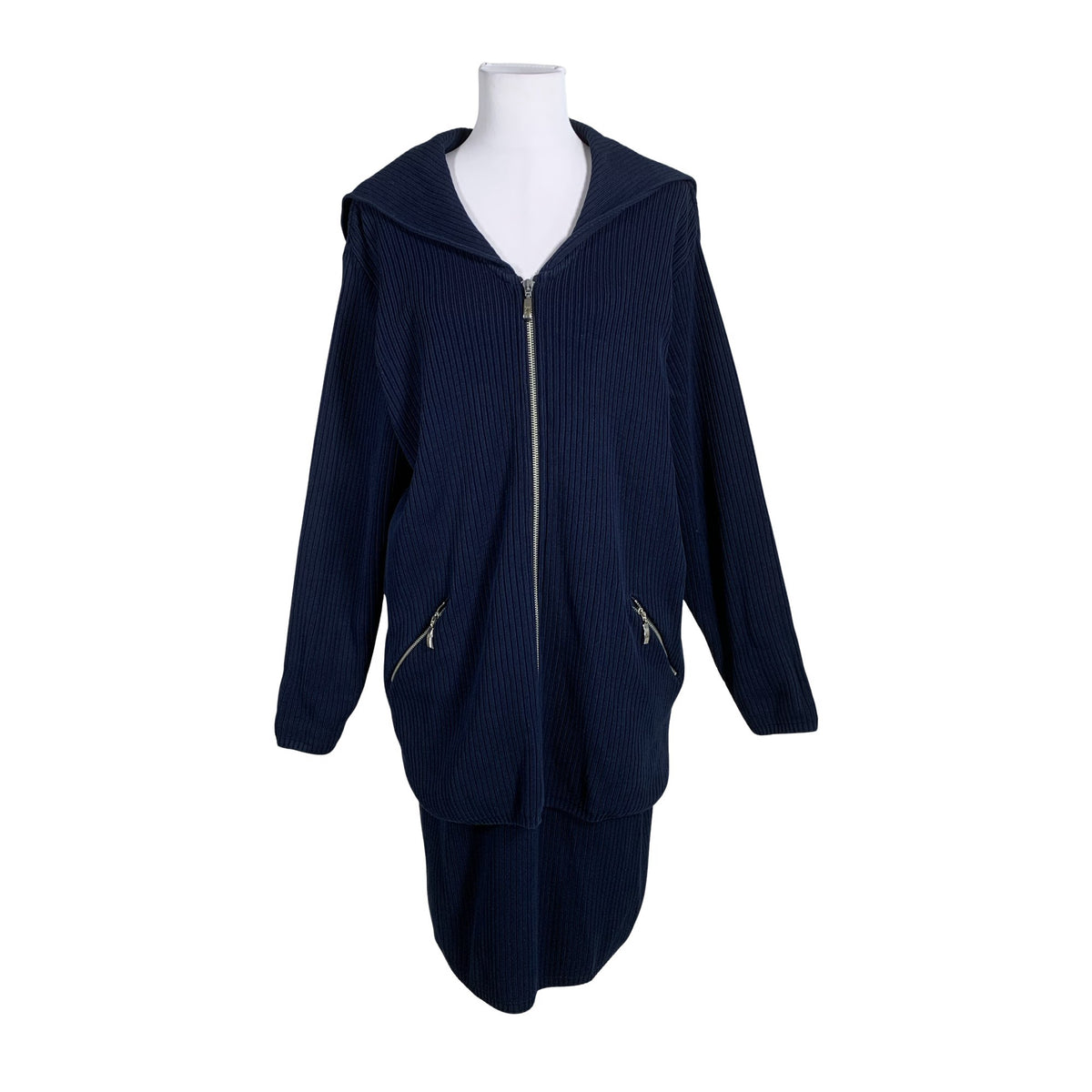 Unisex Anne Linnonmaa - Kardigan, suurus 40 - Sinine (1)