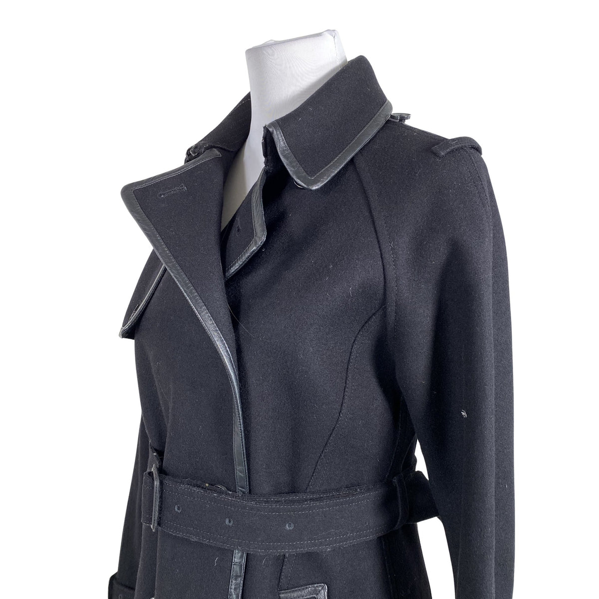 Unisex J.Lindeberg - Villane mantel, suurus 40 - Must (2)