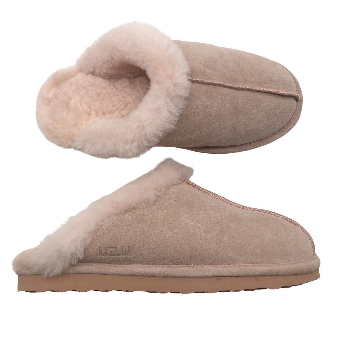 Unisex Axelda - Sussid, suurus 42 - Heleroosa (1)