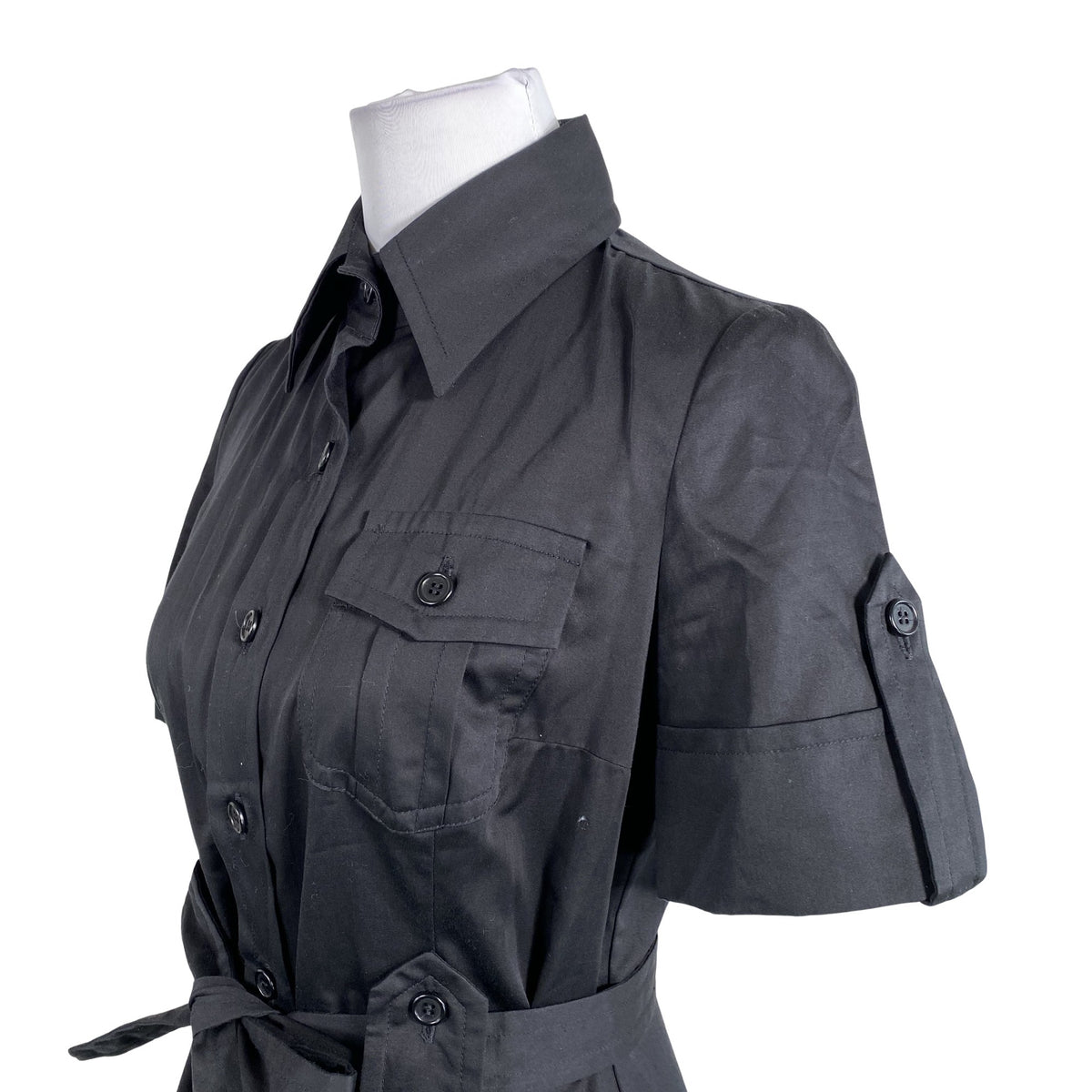 Unisex Andiata - Mitteveniv kleit, suurus 38 - Must (2)