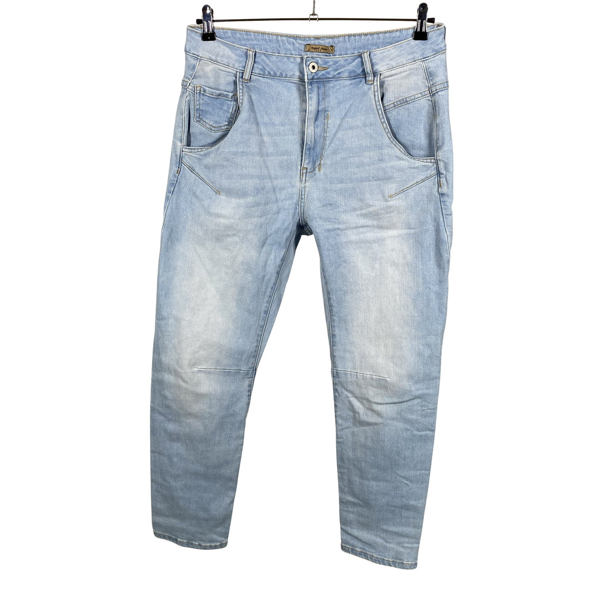 Unisex Perfect Jeans - Teksad, suurus 40 - Helesinine (1)