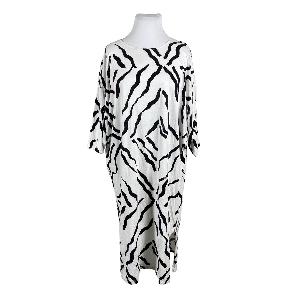 Unisex Nanso - Trikotaažist kleit, suurus 42 - Valge (1)