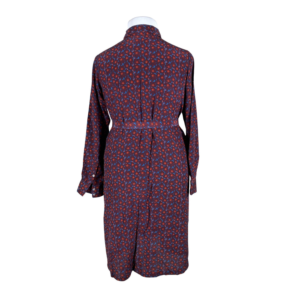 Unisex Marimekko - Õhuke kleit, suurus 42 - Veinipunane (3)