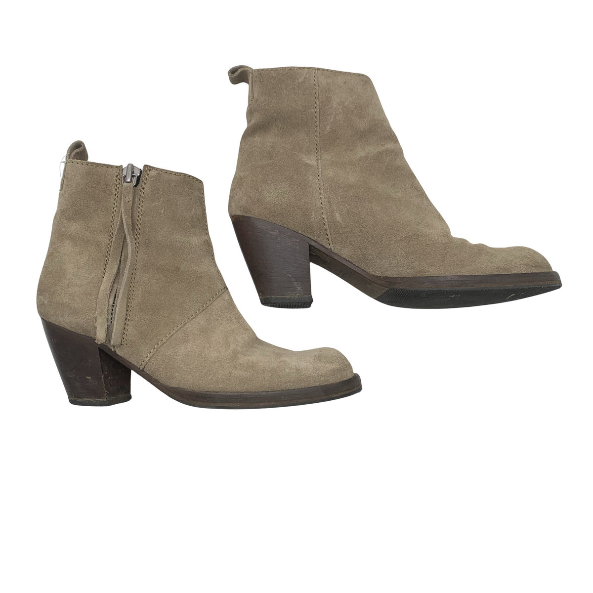 Unisex Acne Studios - Poolsaapad, suurus 39 - Pruun (1)