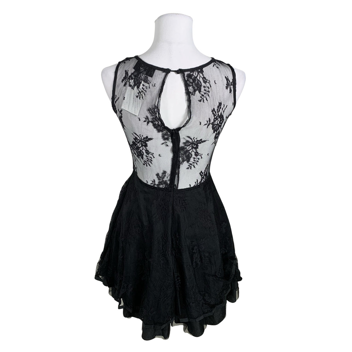 Unisex AX Paris - Pidulik kleit, suurus 34 - Must (2)