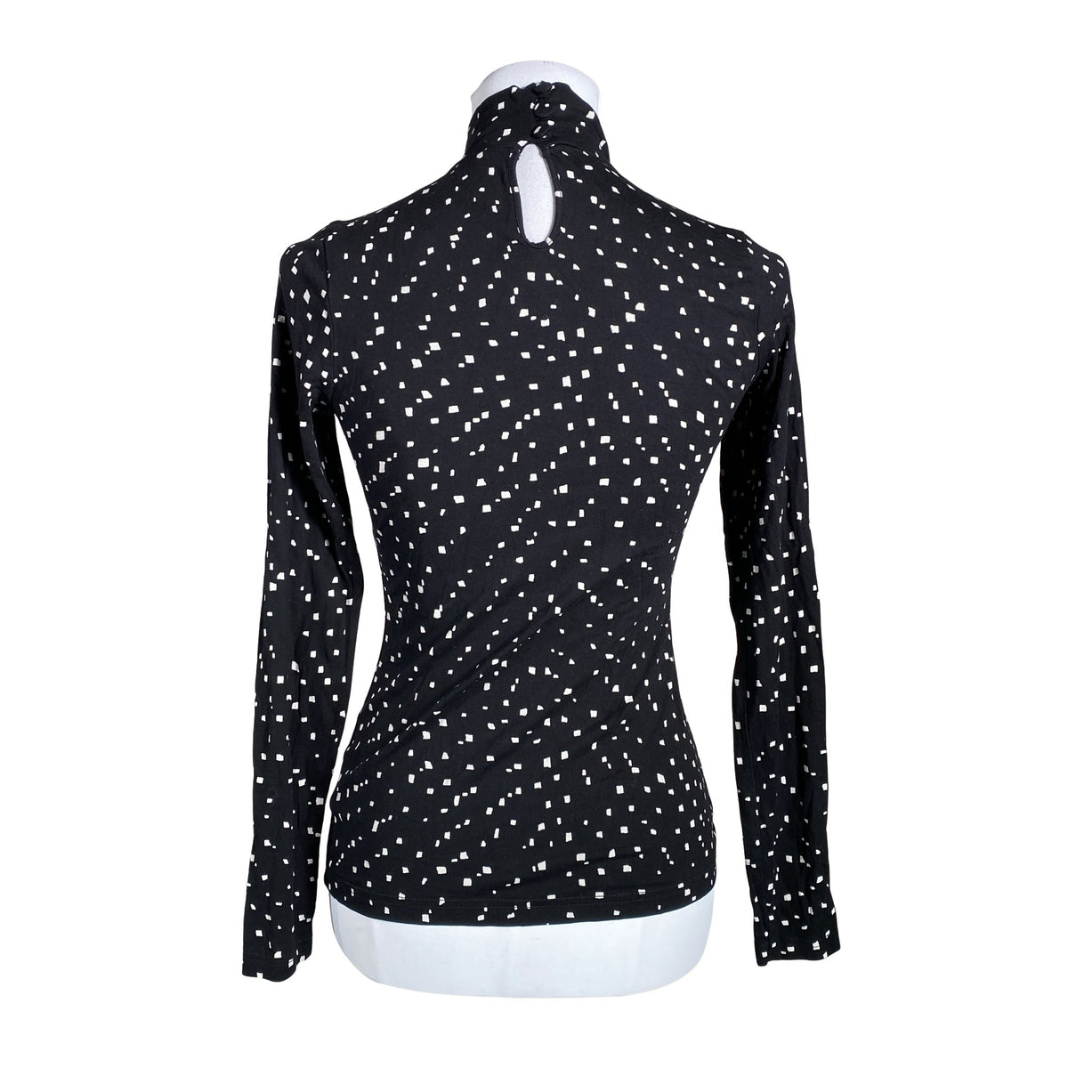 Unisex Nanso - Trikotaažist pluus, suurus 34 - Must (2)