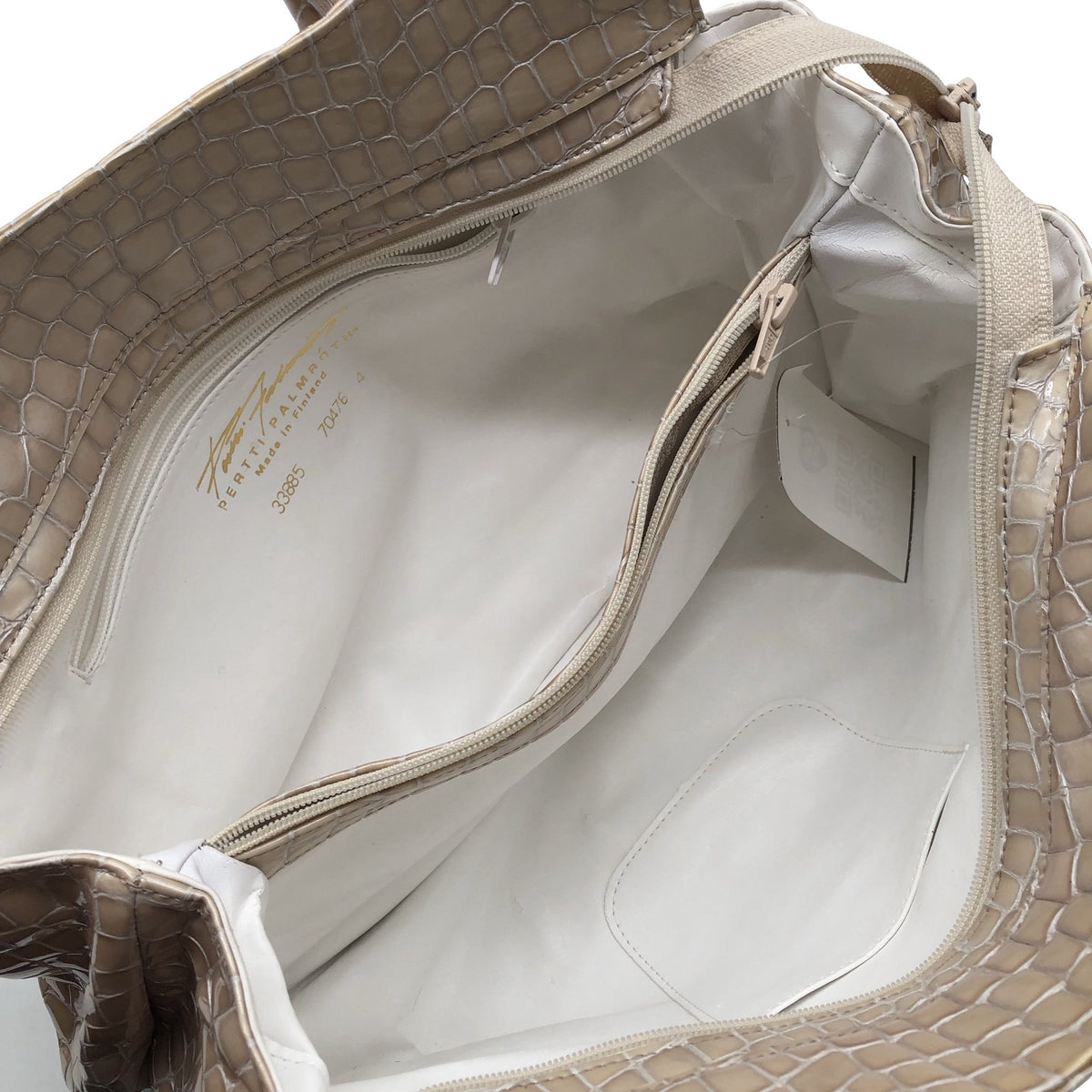 Unisex Pertti Palmroth - Käekott, suurus Maxi - Beige (2)