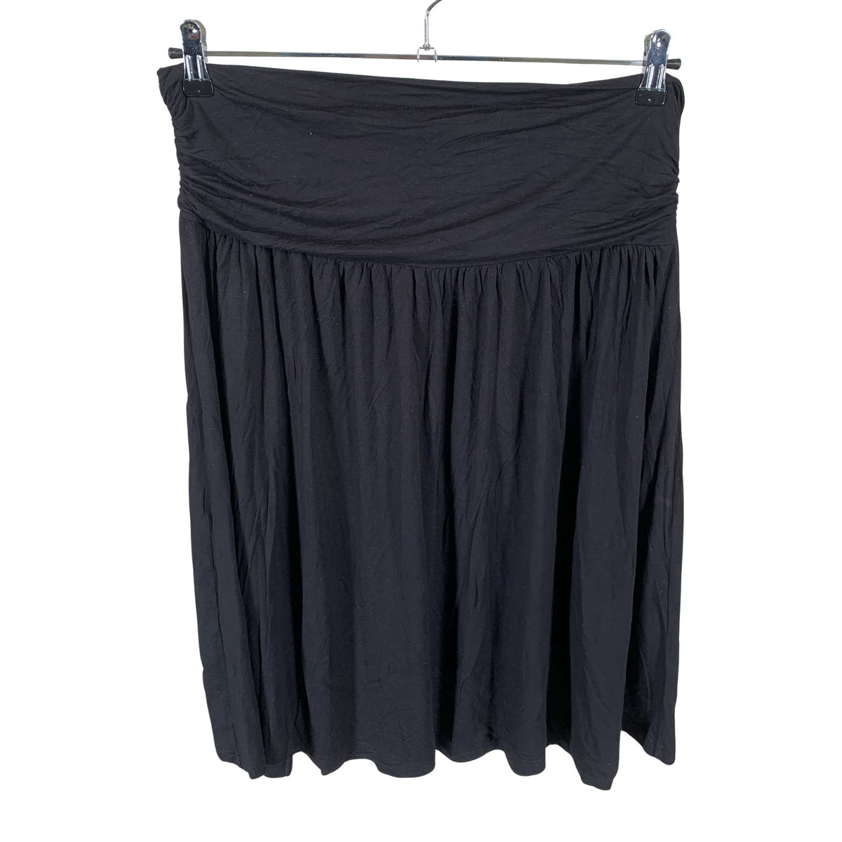 Unisex Rosemunde - Trikotaažist seelik, suurus 42 - Must (1)