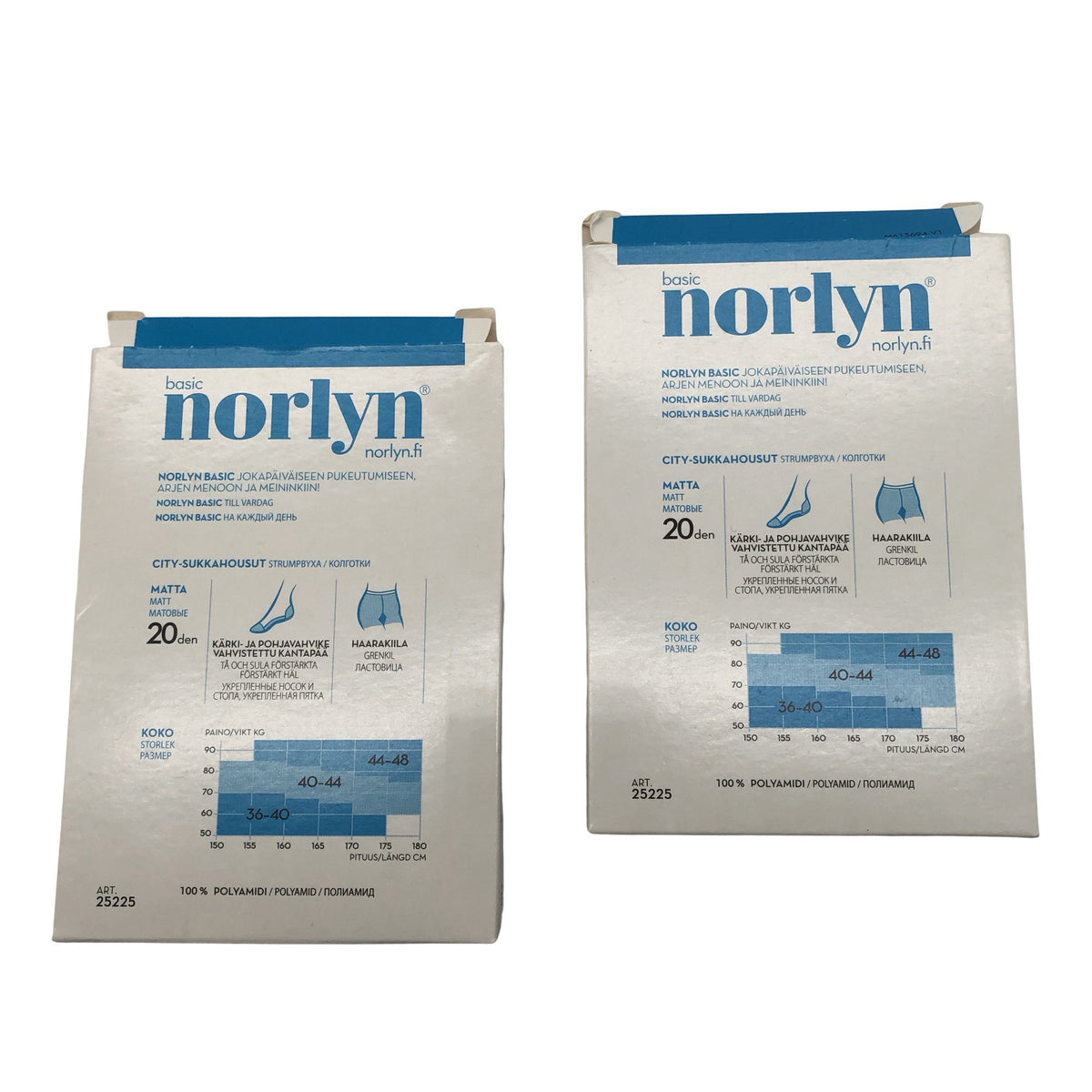 Unisex Norlyn - Sukkpüksid, õhukesed, suurus 39 - Must (2)