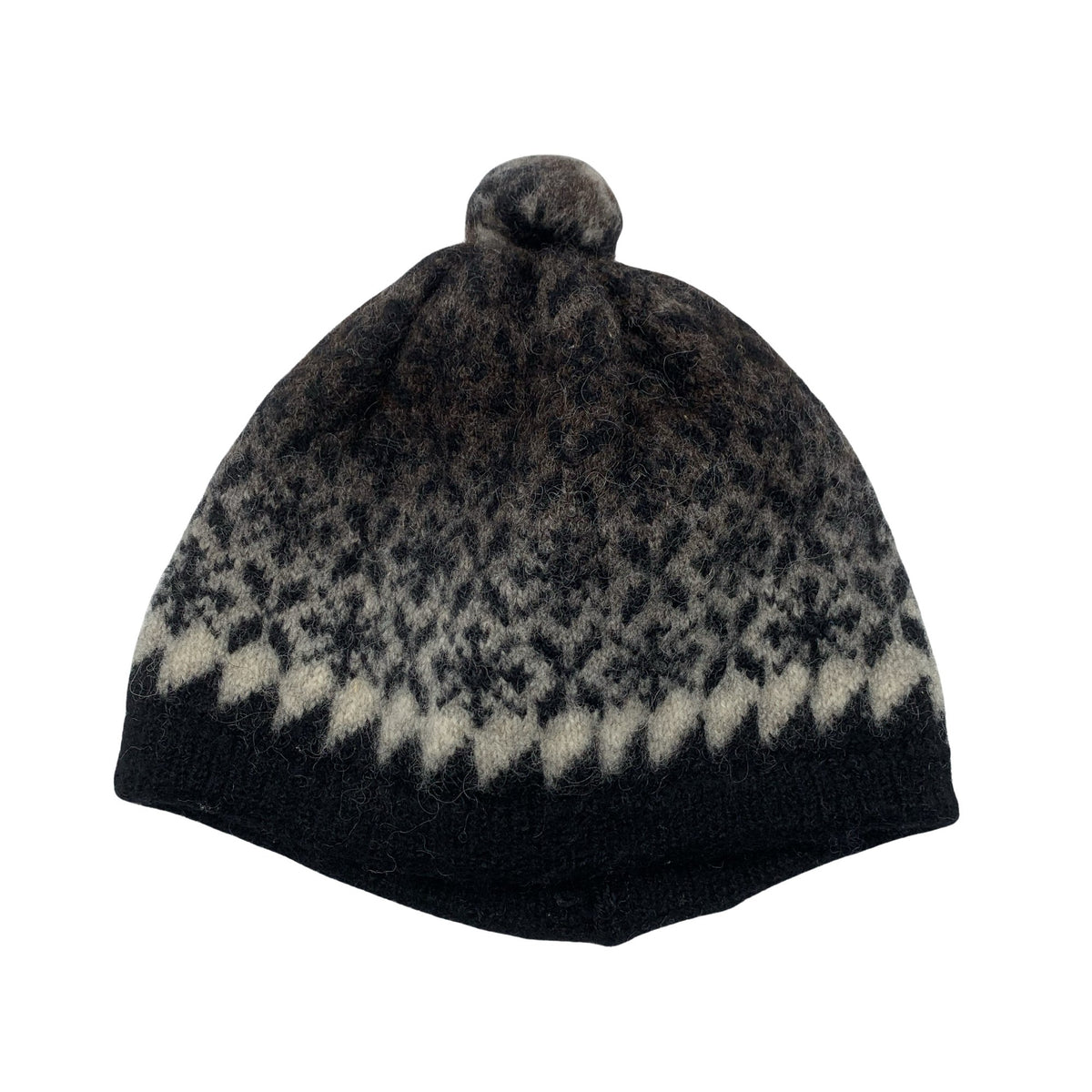 Unisex Handmade - Talvemüts, suurus 50 - 52 cm - Must (1)
