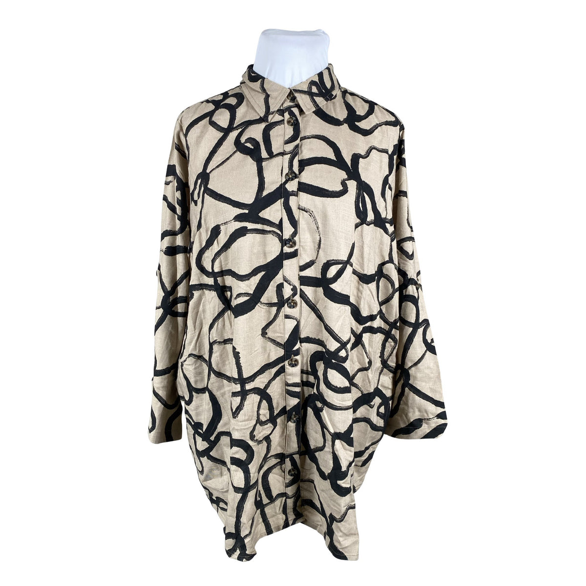 Unisex Signature - Mitteveniv tuunika, suurus 44 - Pruun (1)