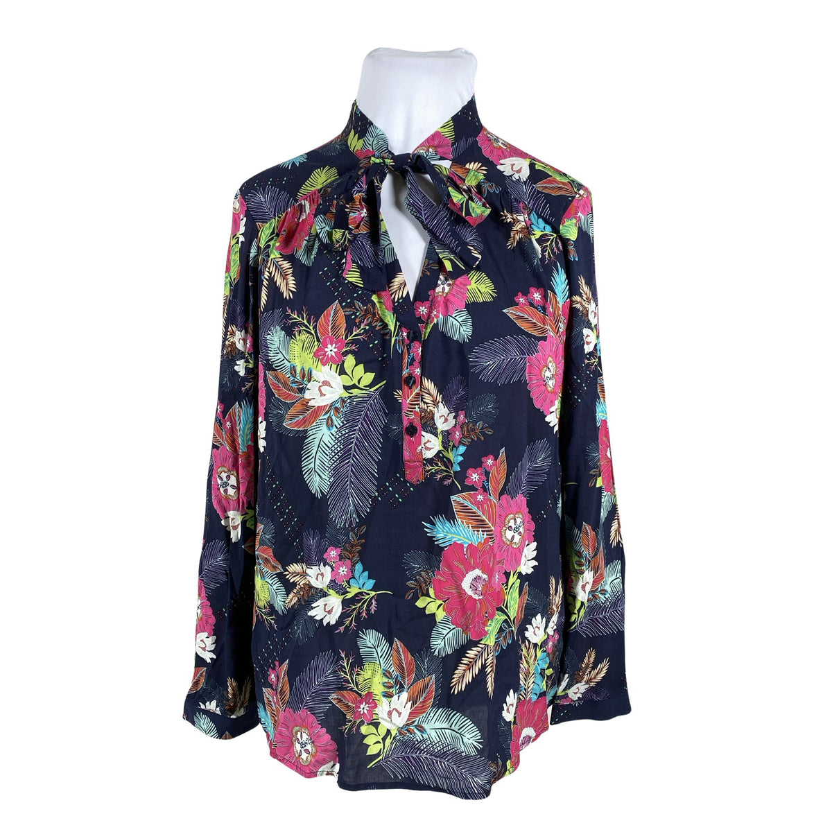 Unisex s.Oliver - Pluus, suurus 44 - Sinine (1)