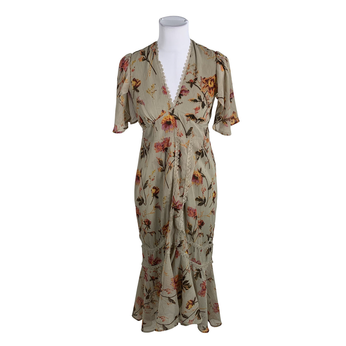Unisex Hope & Ivy - Õhuke kleit, suurus 34 - Beige (1)