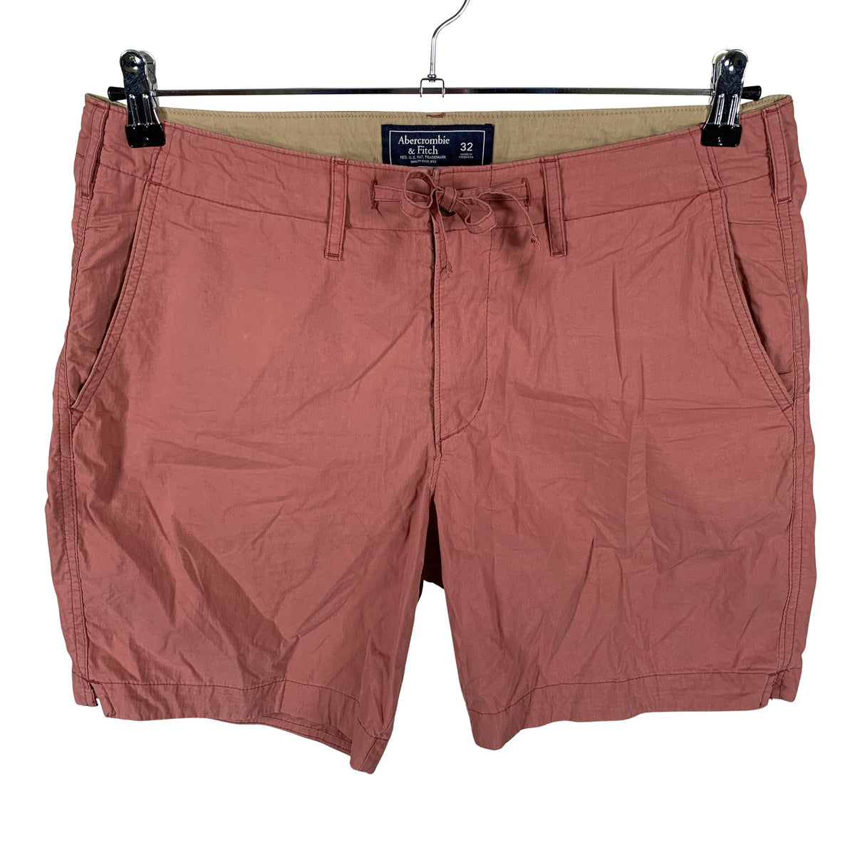 Unisex Abercrombie&Fitch - Lühikesed püksid, suurus W32 - Heleroosa (1)