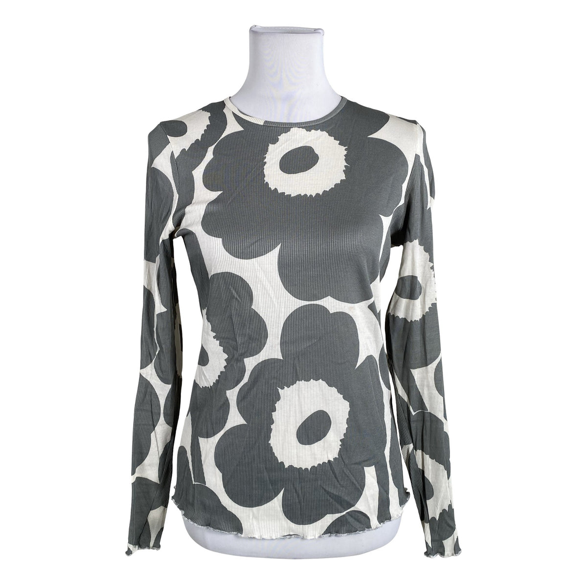 Unisex Marimekko - Trikotaažist pluus, suurus 38 - Roheline (1)