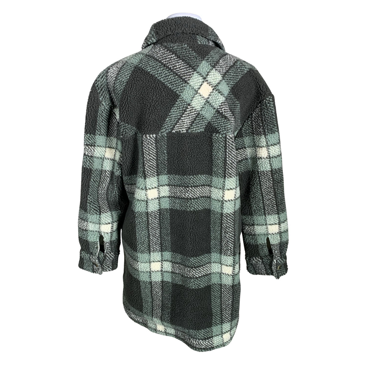 Unisex O'Neill - Kunstkarusnahast mantel, suurus 40 - Roheline (2)
