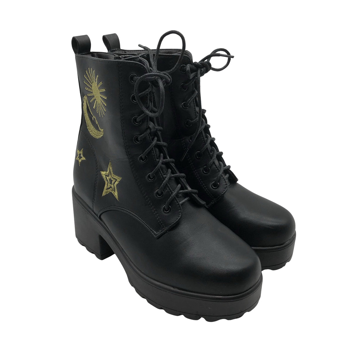 Unisex K.O.I. - Poolsaapad, suurus 38 - Must (2)