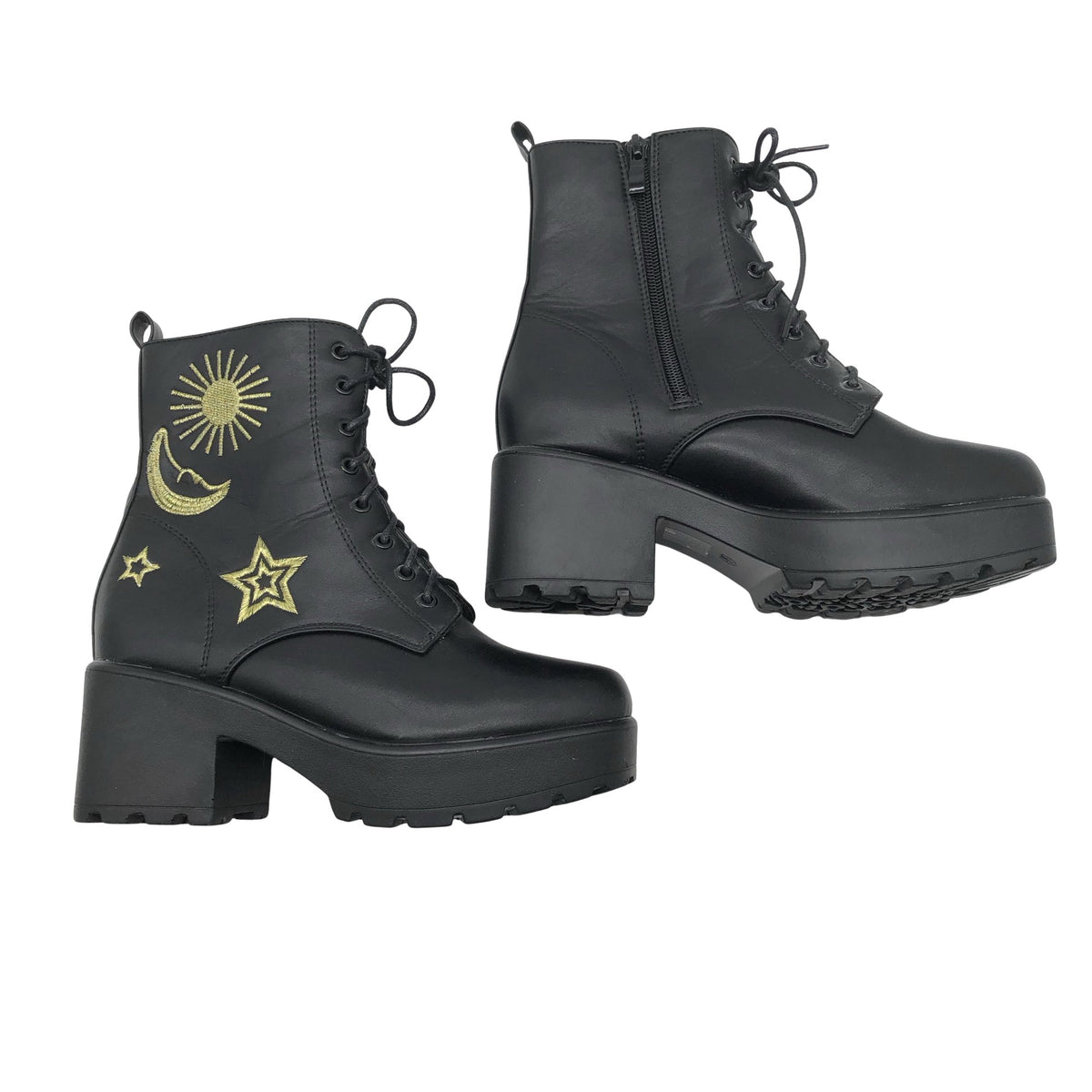 Unisex K.O.I. - Poolsaapad, suurus 38 - Must (1)