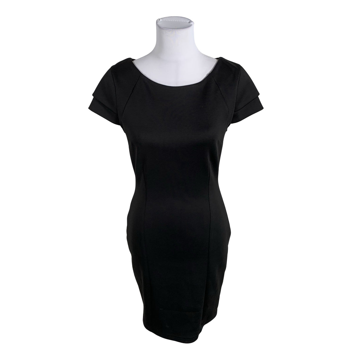 Unisex Tom Tailor - Trikotaažist kleit, suurus 38 - Must (1)