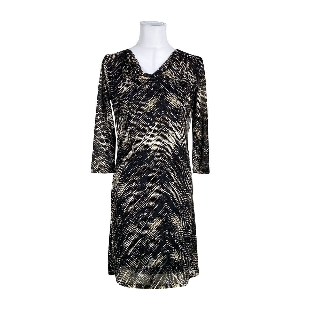 Unisex Your Face - Trikotaažist kleit, suurus 34 - Must (1)