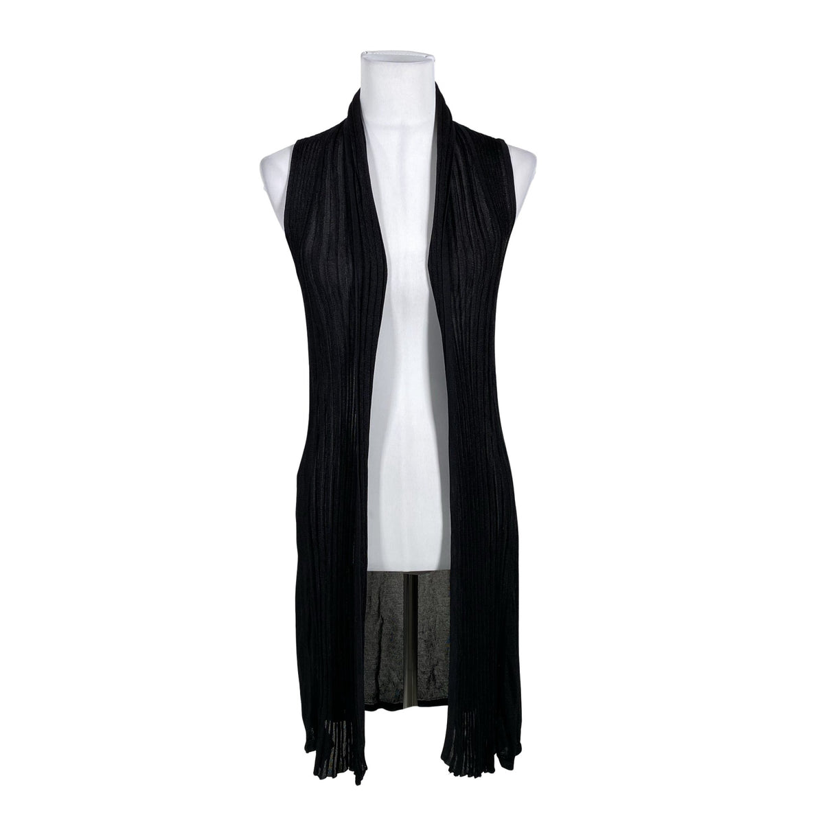 Unisex Your Face - Kootud vest, suurus 36 - Must (1)