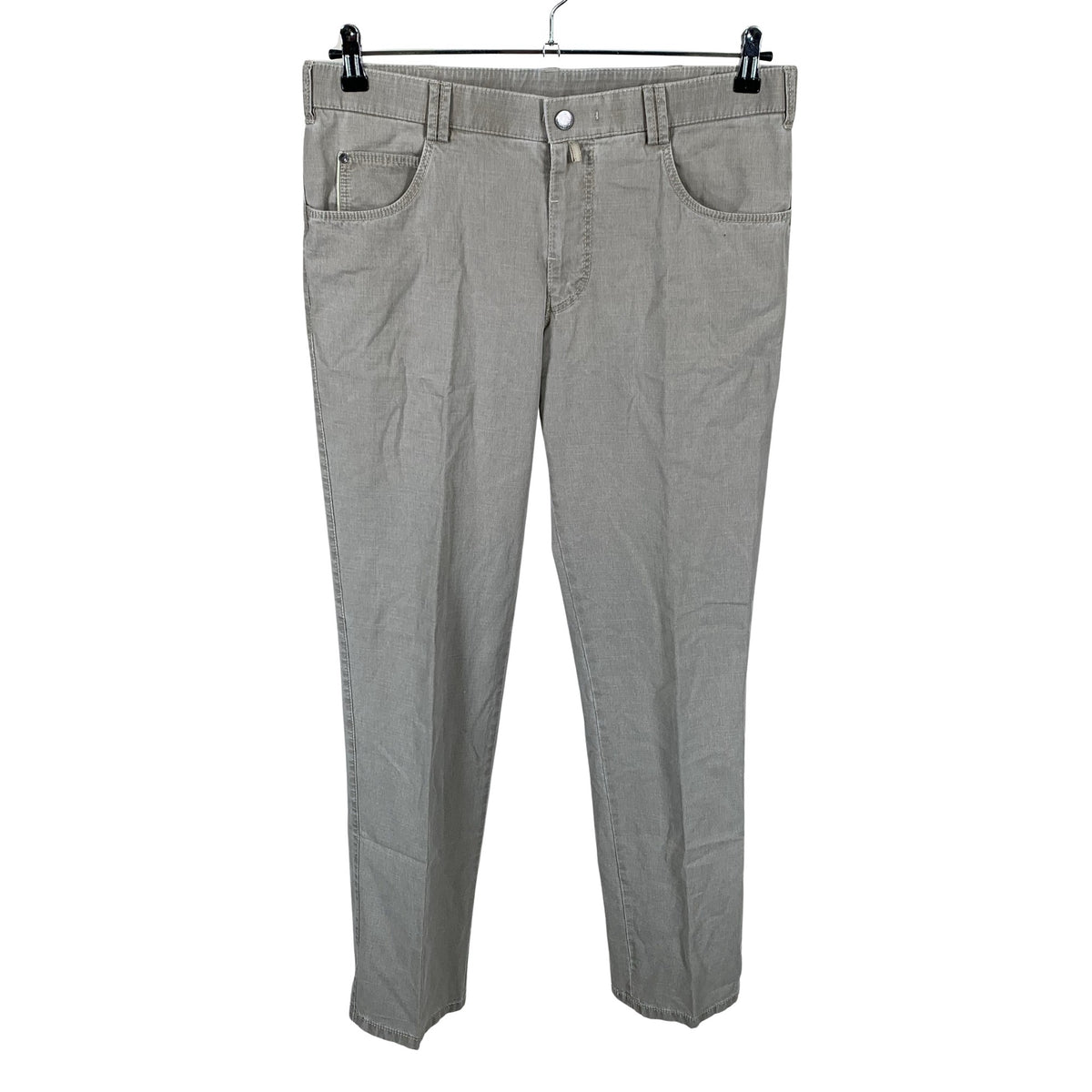 Unisex Meyer - Mittevenivad püksid, suurus L - Beige (1)