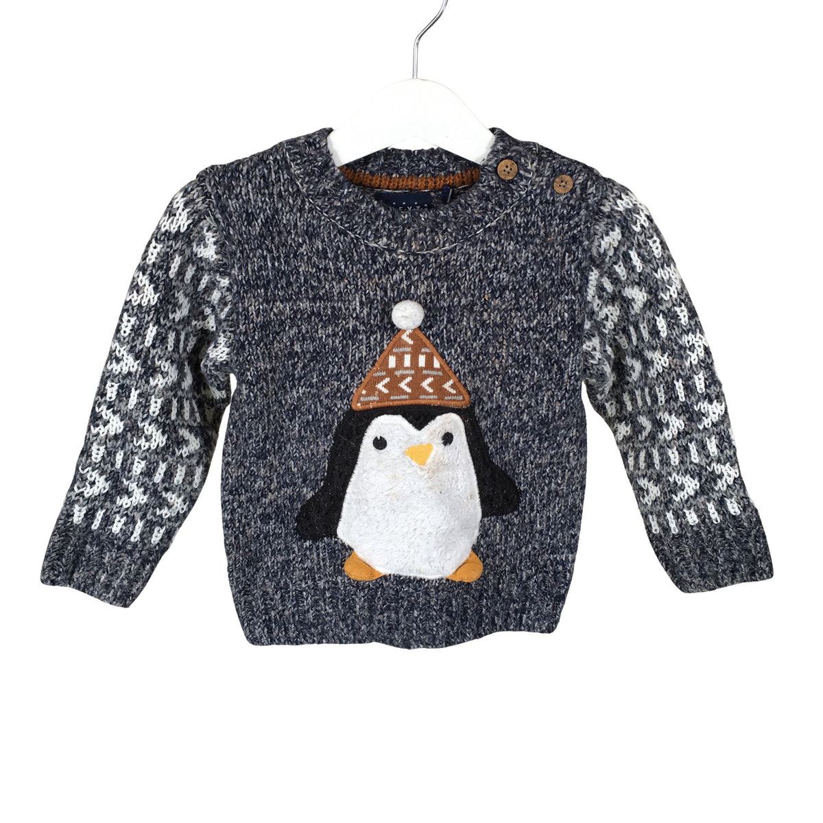 Unisex Next - Kampsun, suurus 80 - 86 - Sinine (1)
